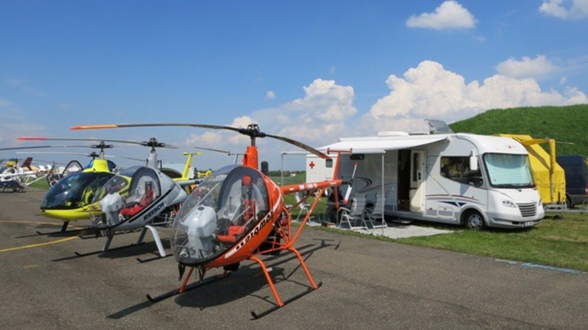 Výstava EUROPEAN HELICOPTER SHOW 2013 V Hradci Králové
